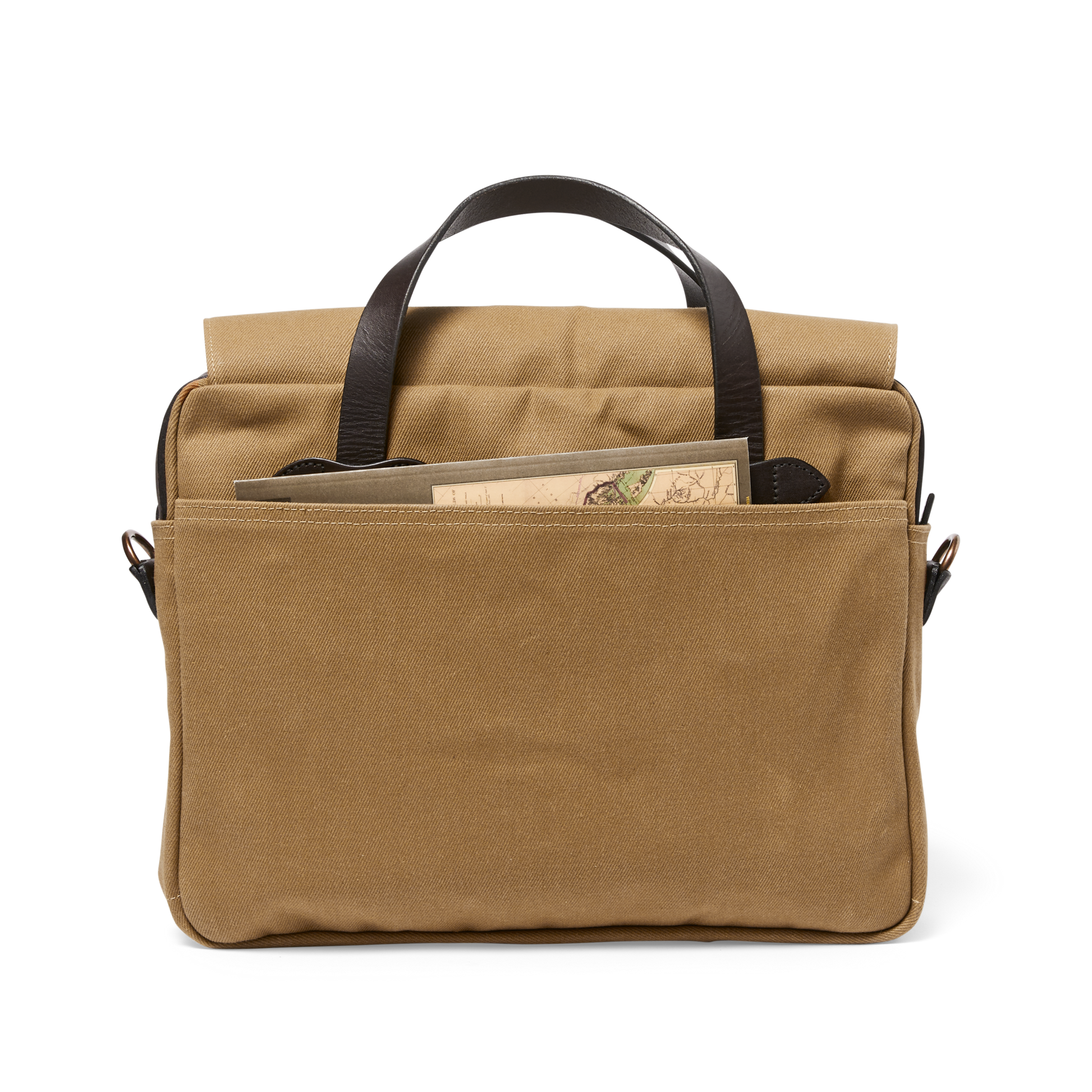 Rugged Twill Original Briefcase - Tan | Filson Rugged Twill Original Briefcase - Tan | Filson