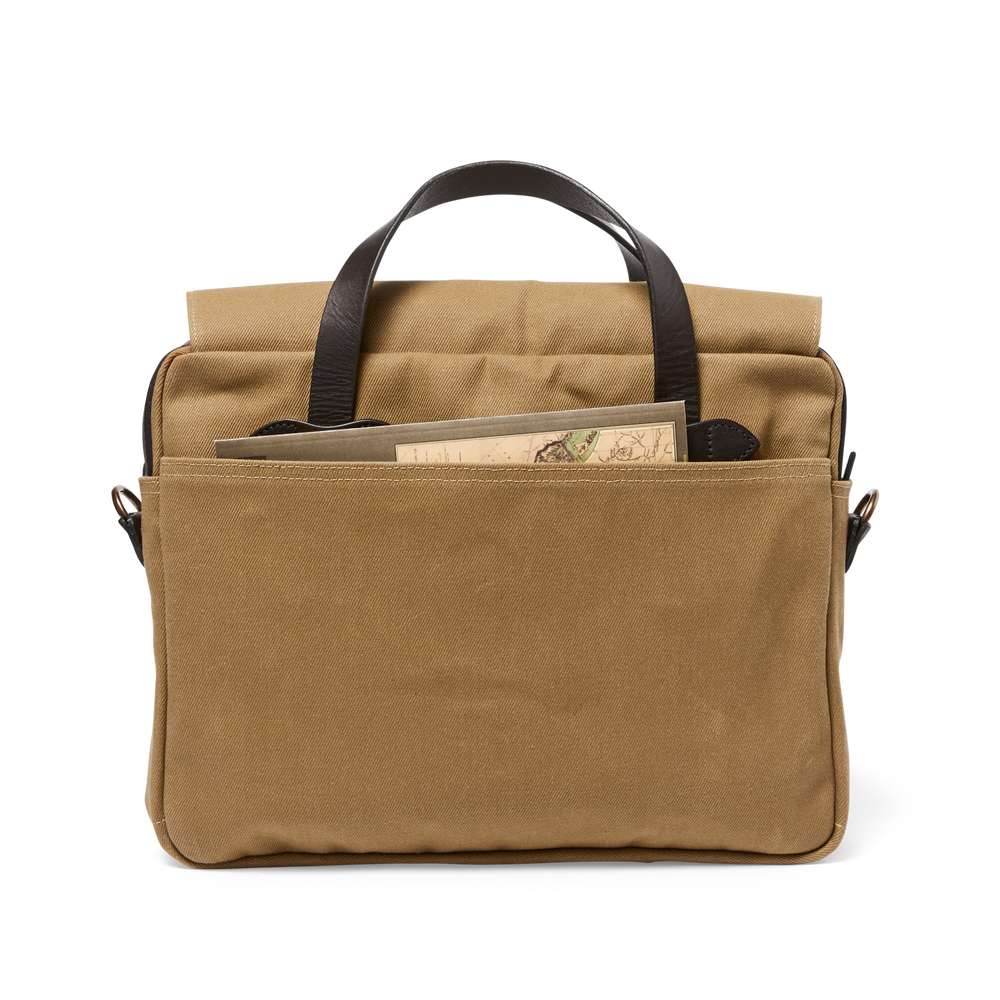 Rugged Twill Original Briefcase - Tan | Filson