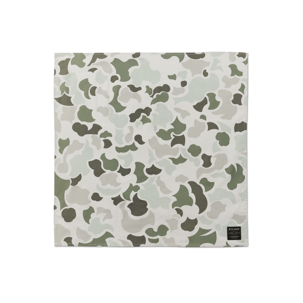 Alternate view of the Filson Sportsman Bandana 2-pack - Sage Shrub Camo / Khaki
