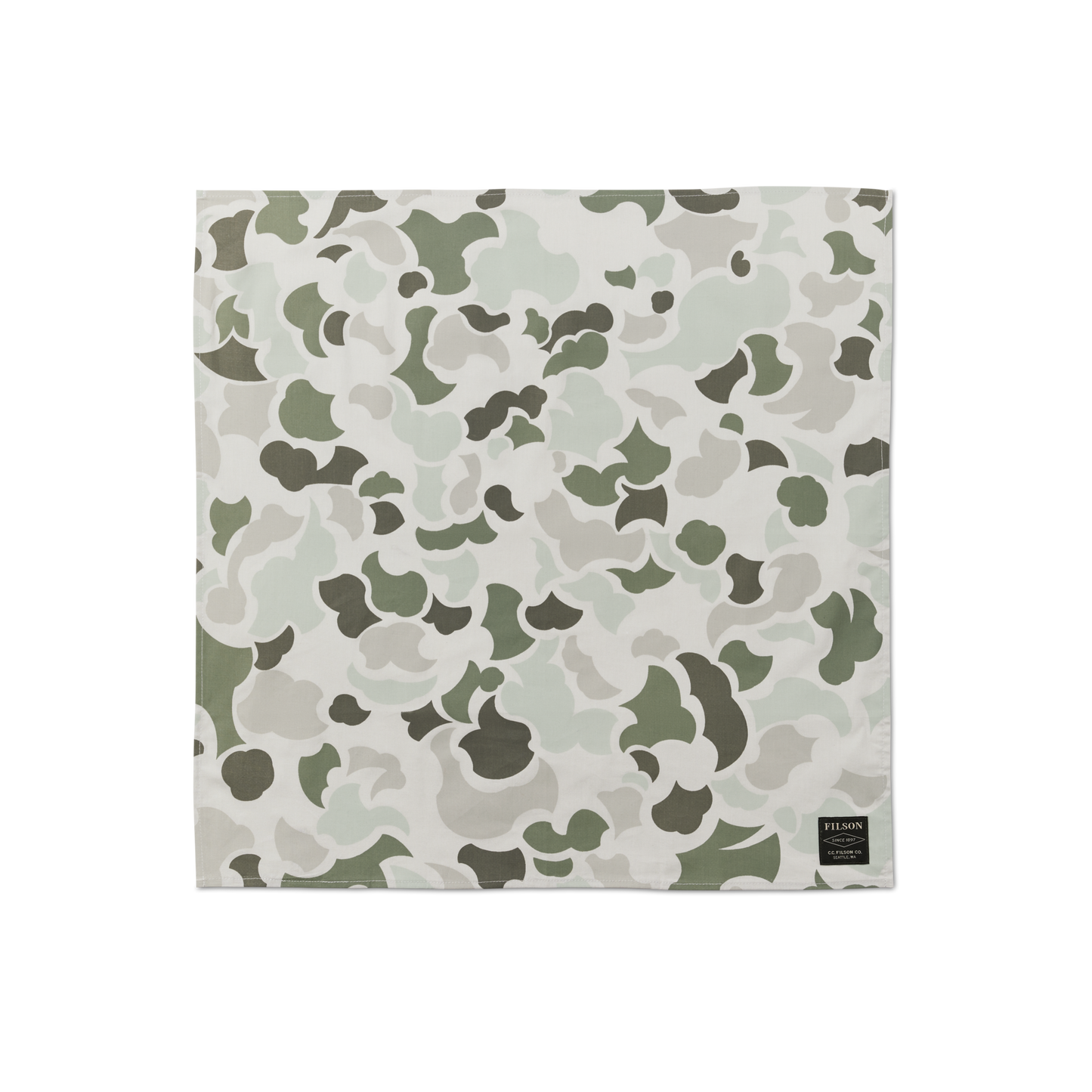 Alternate view of the Filson Sportsman Bandana 2-pack - Sage Shrub Camo / Khaki