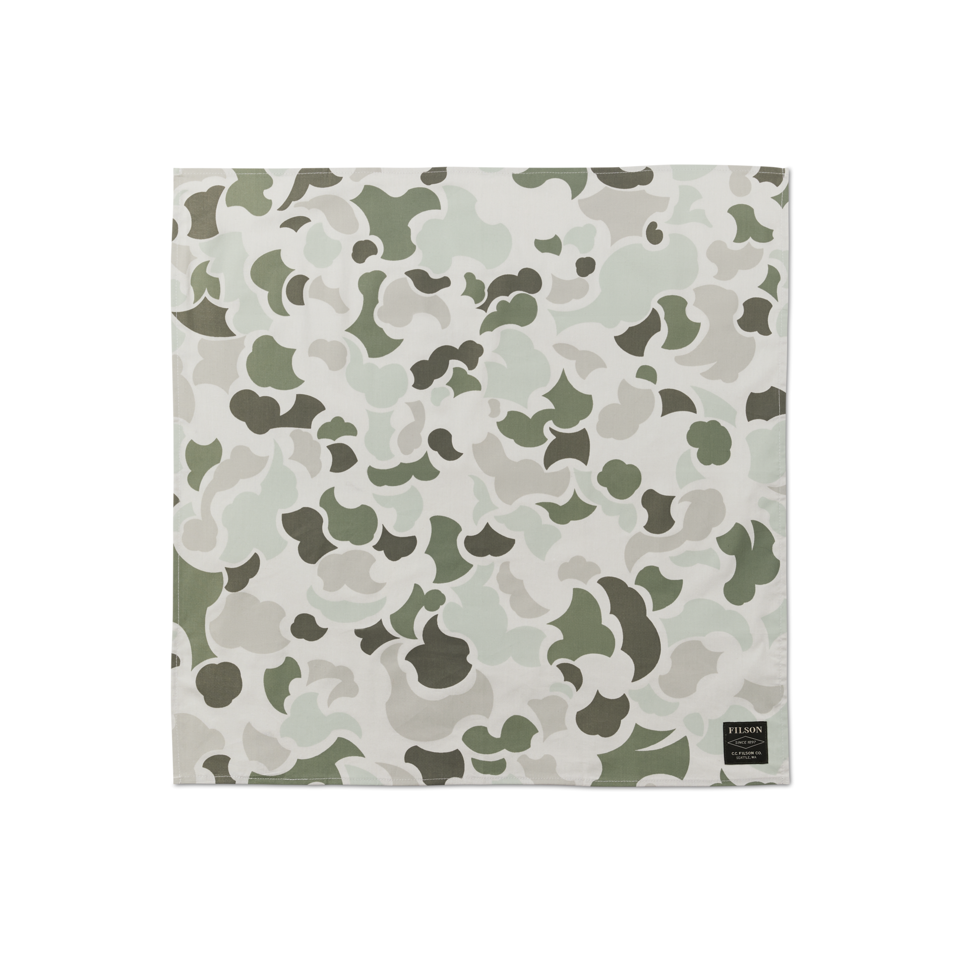 Alternate view of the Filson Sportsman Bandana 2-pack - Sage Shrub Camo / Khaki
