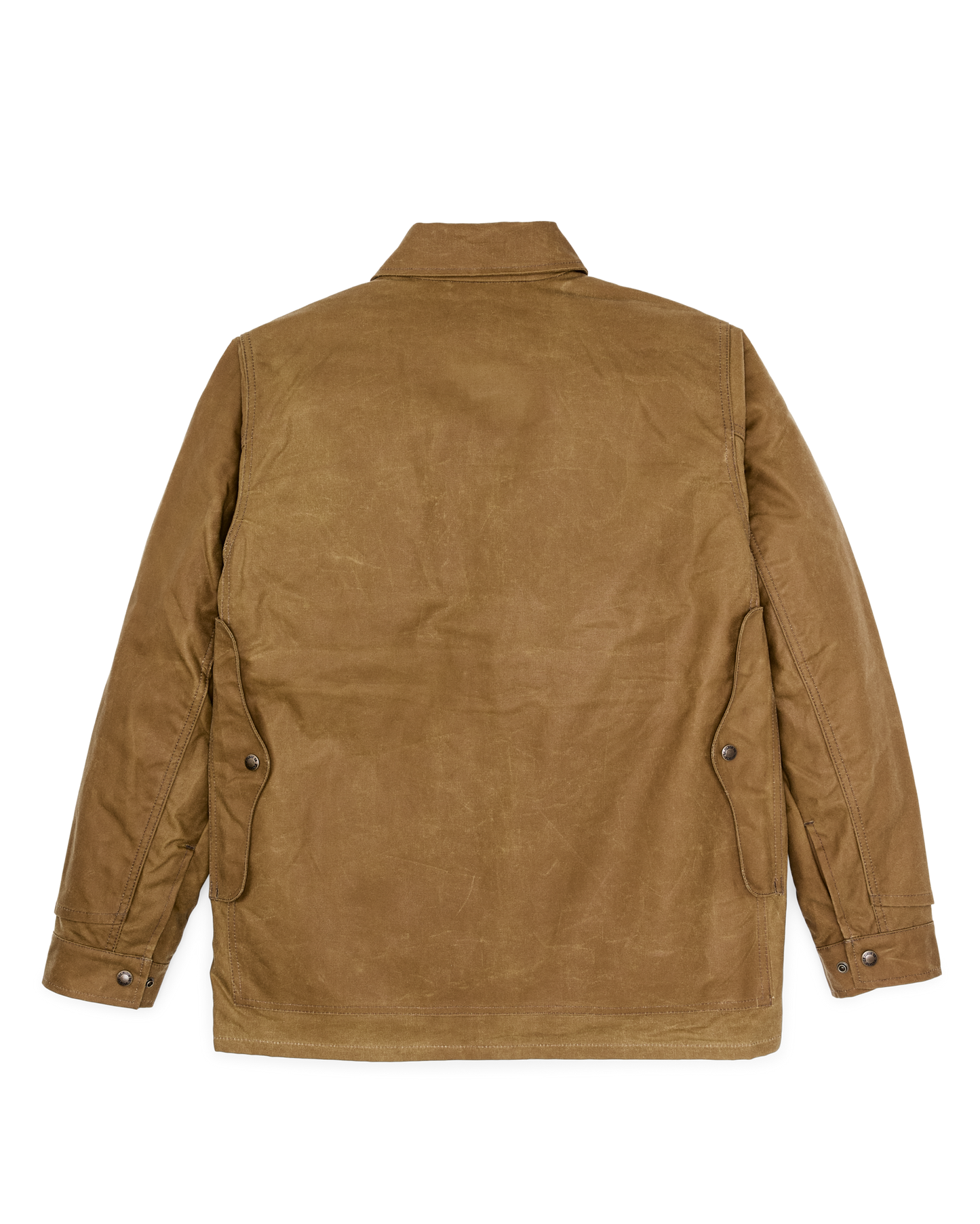 Alternate view of the Filson Lined Tin Cloth Cruiser Jacket - Dark Tan