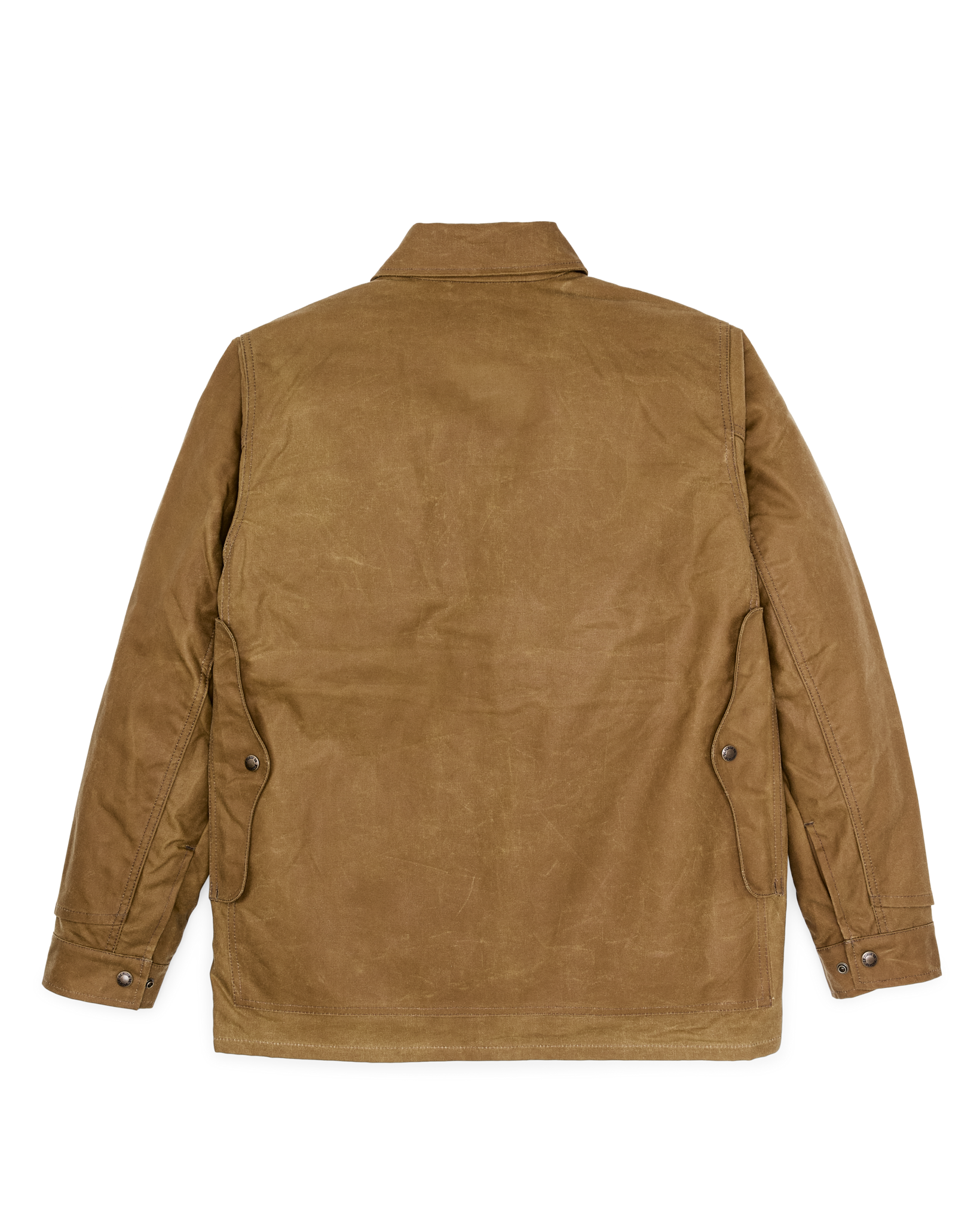 Alternate view of the Filson Lined Tin Cloth Cruiser Jacket - Dark Tan