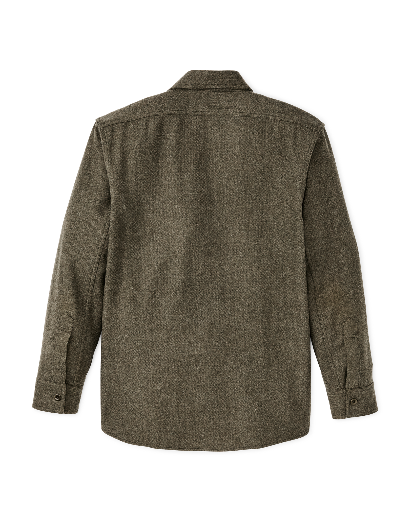 1922 Archive Wool Shirt - Dark Olive