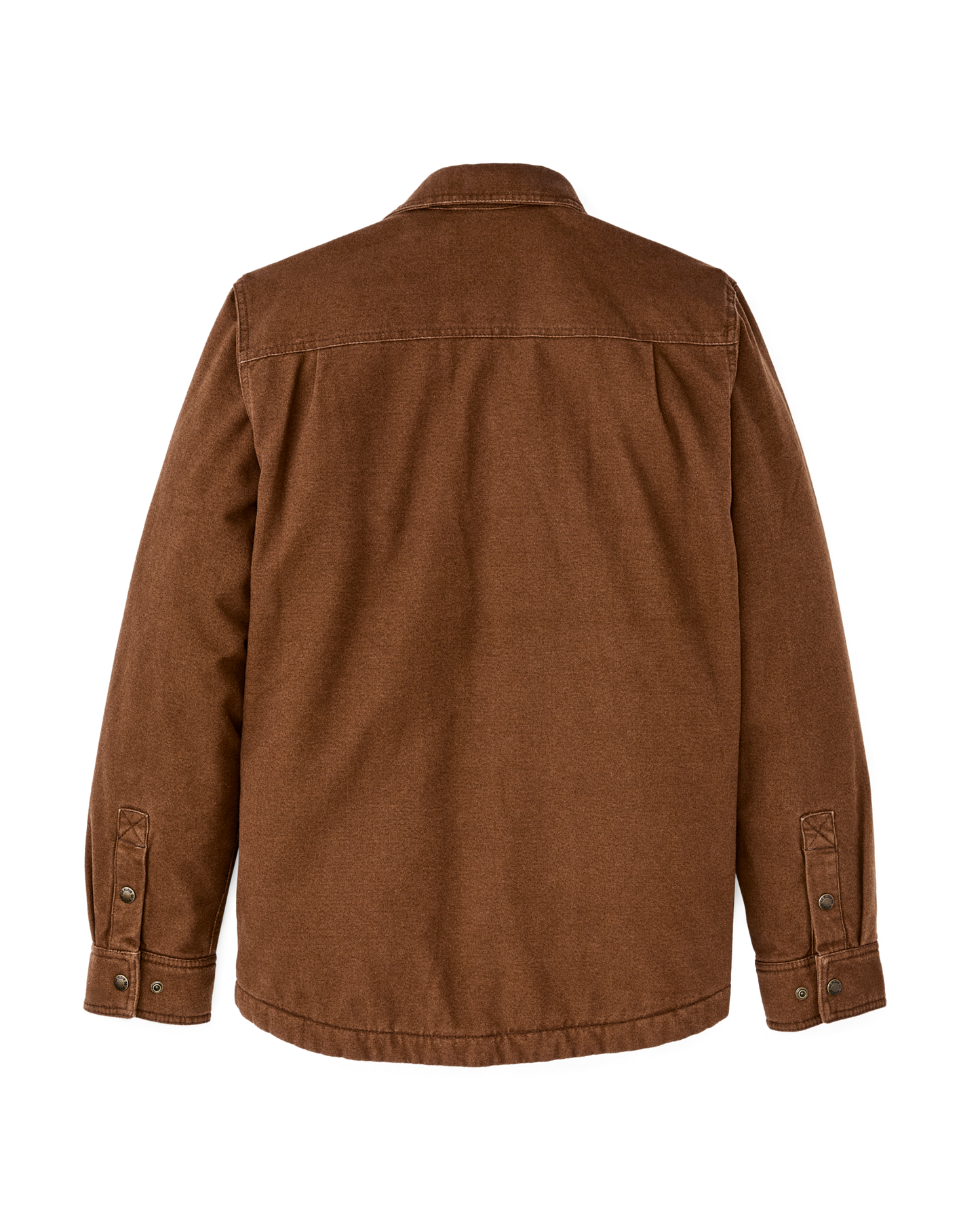 Fleece Lined Jac-shirt - Brown