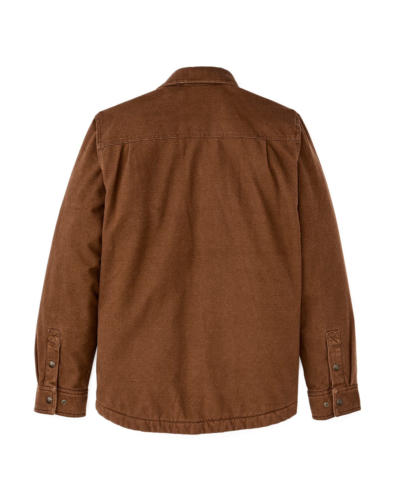 Fleece Lined Jac-shirt - Brown