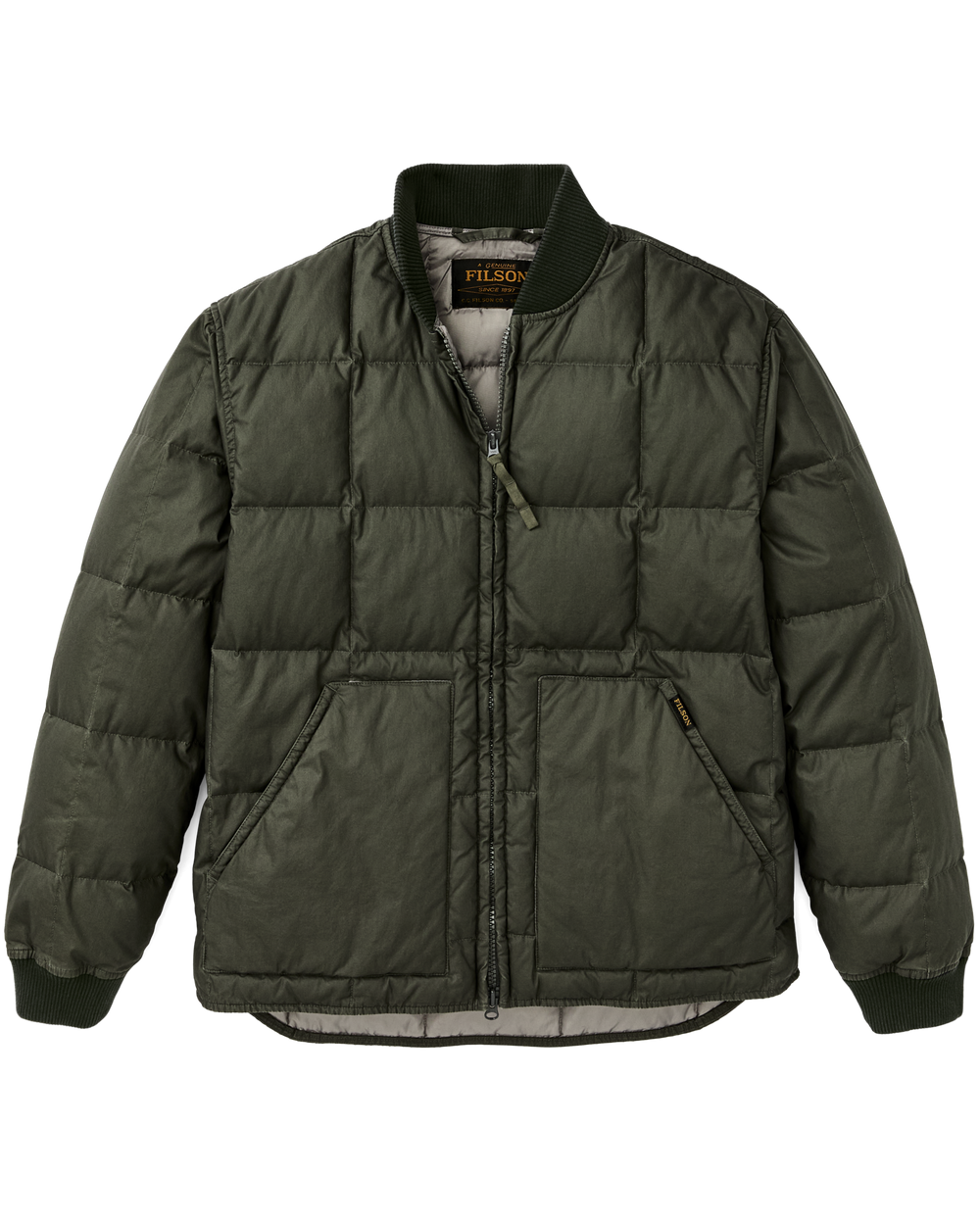 Heritage Cotton Down Jacket - Beluga