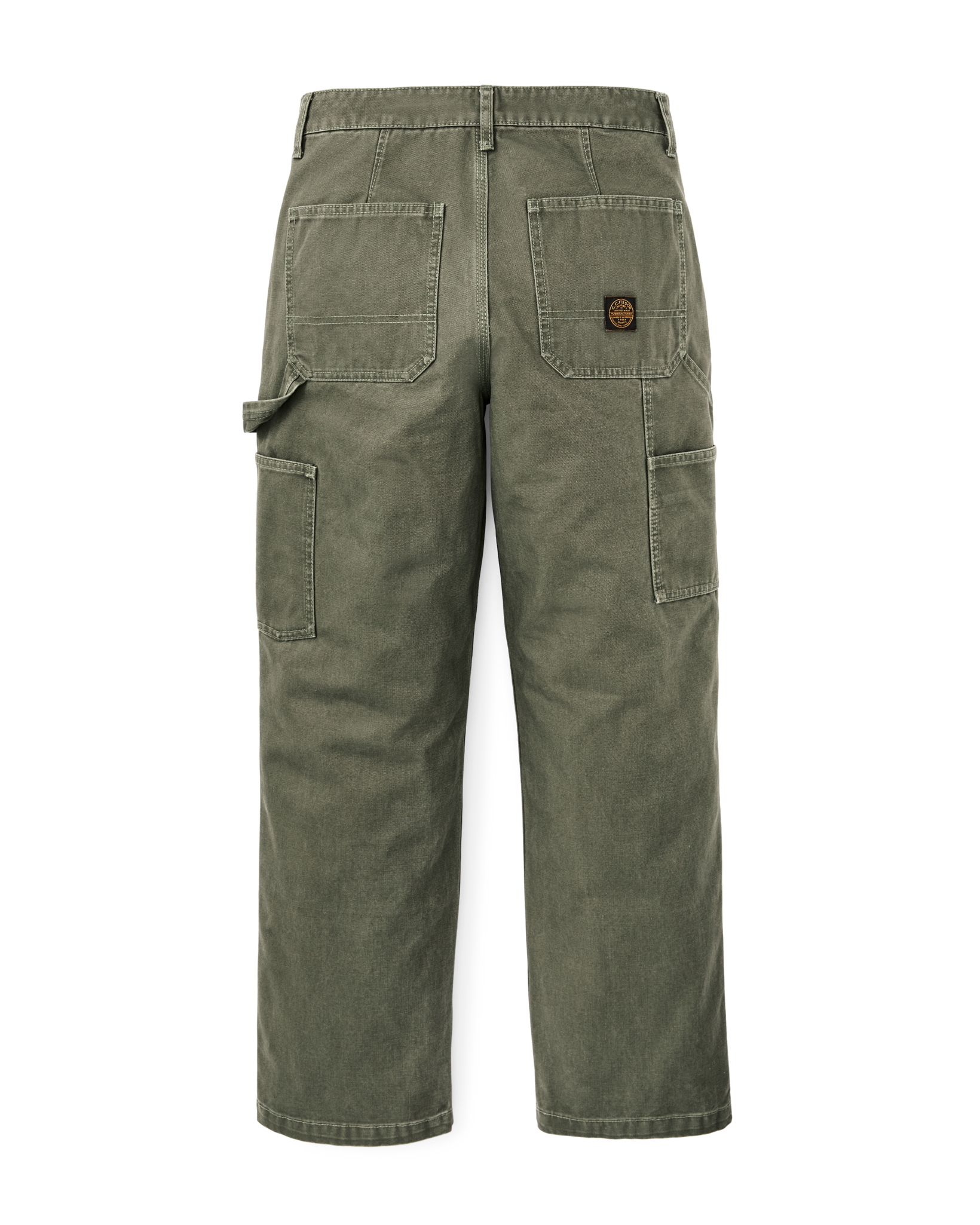 Women's Canvas Work Pants Dark Olive Filson - Main Image