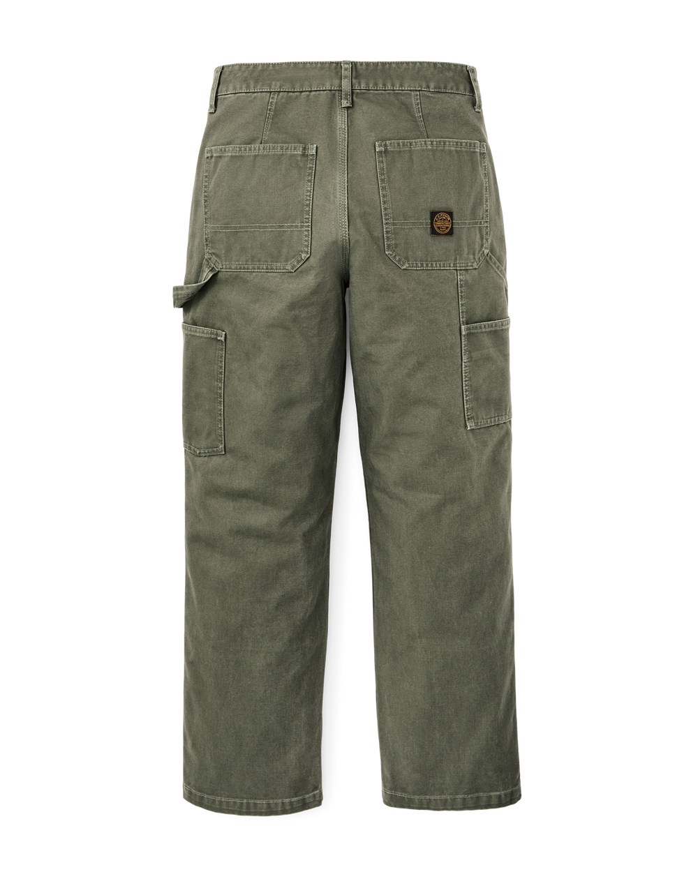 Women's Canvas Work Pants - Dark Olive