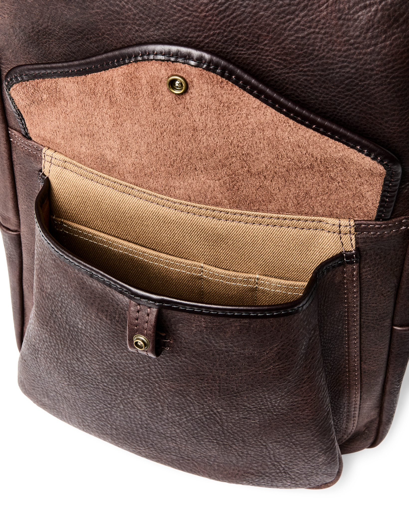 Heritage Leather Journeyman Backpack - Ballard Brown