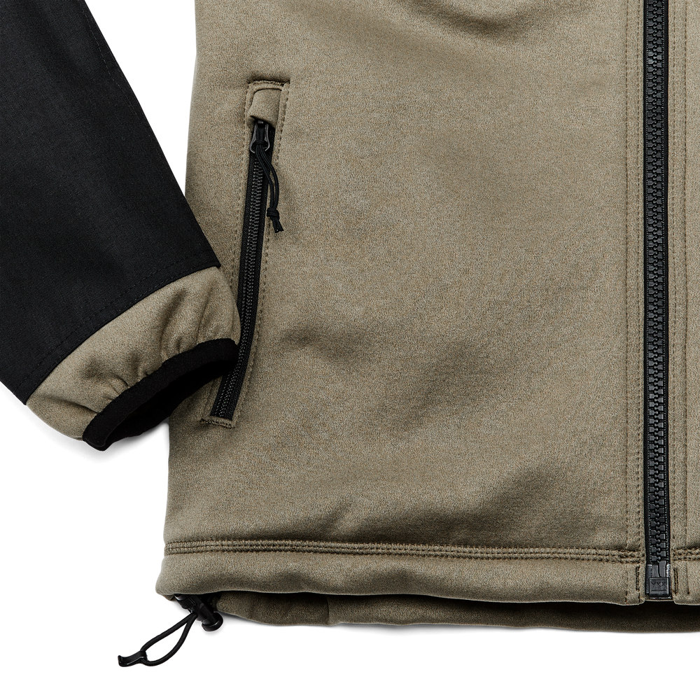 Alternate view of the Filson Granite Spire Fleece Jacket - Field Olive