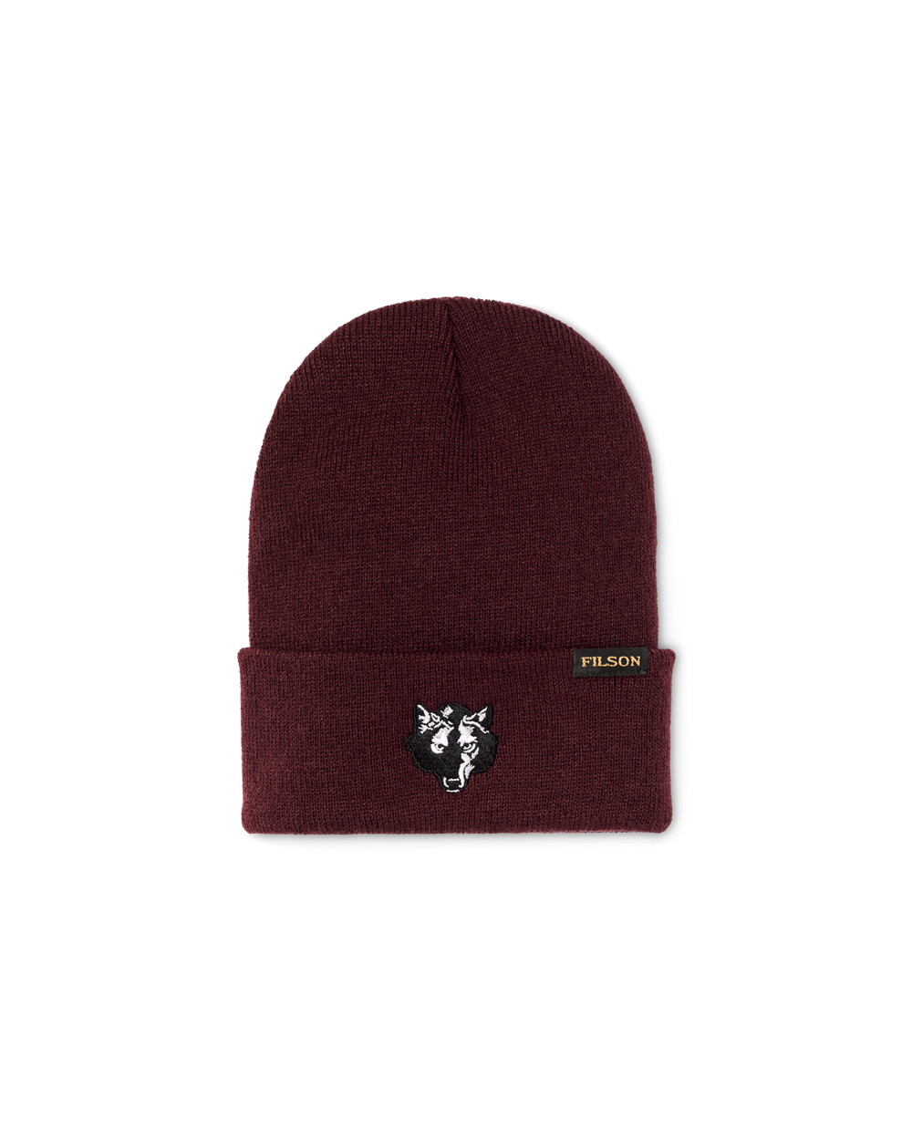 Wolf Ballard Watch Cap - Wine