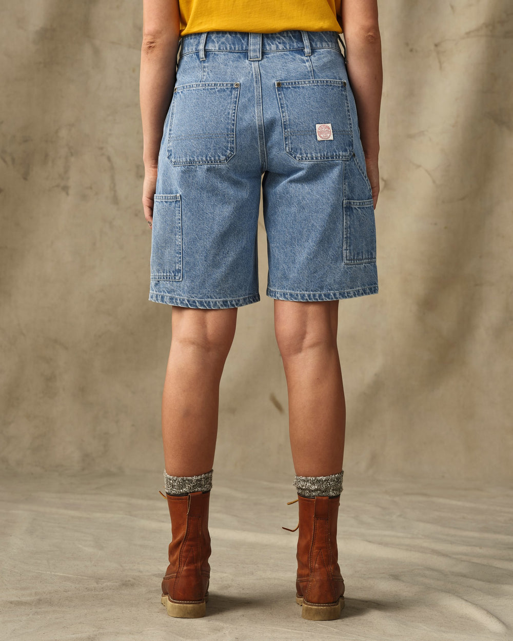 Women's 11-oz. Denim Work Shorts - Medium Indigo