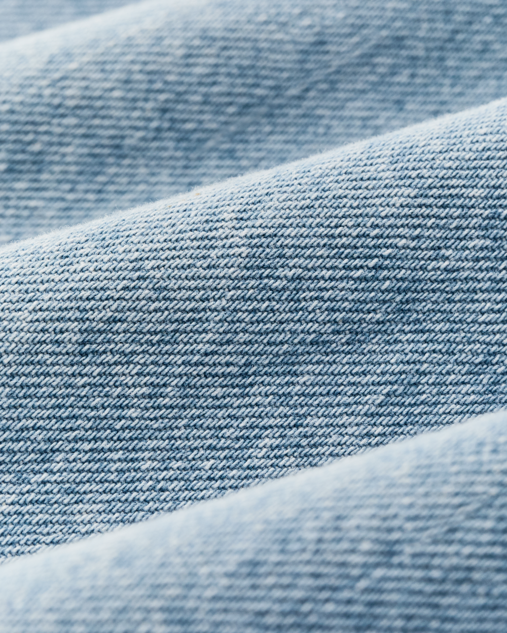 Women's Embroidered Denim Shirt - Pale Indigo
