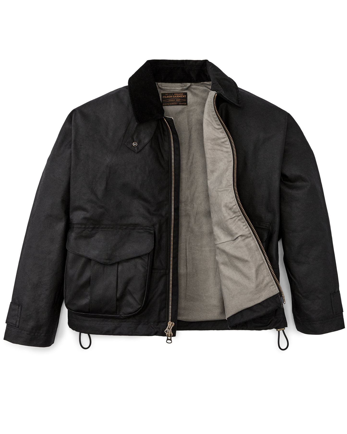 Women's Shelter Cloth Short Work Jacket - Black