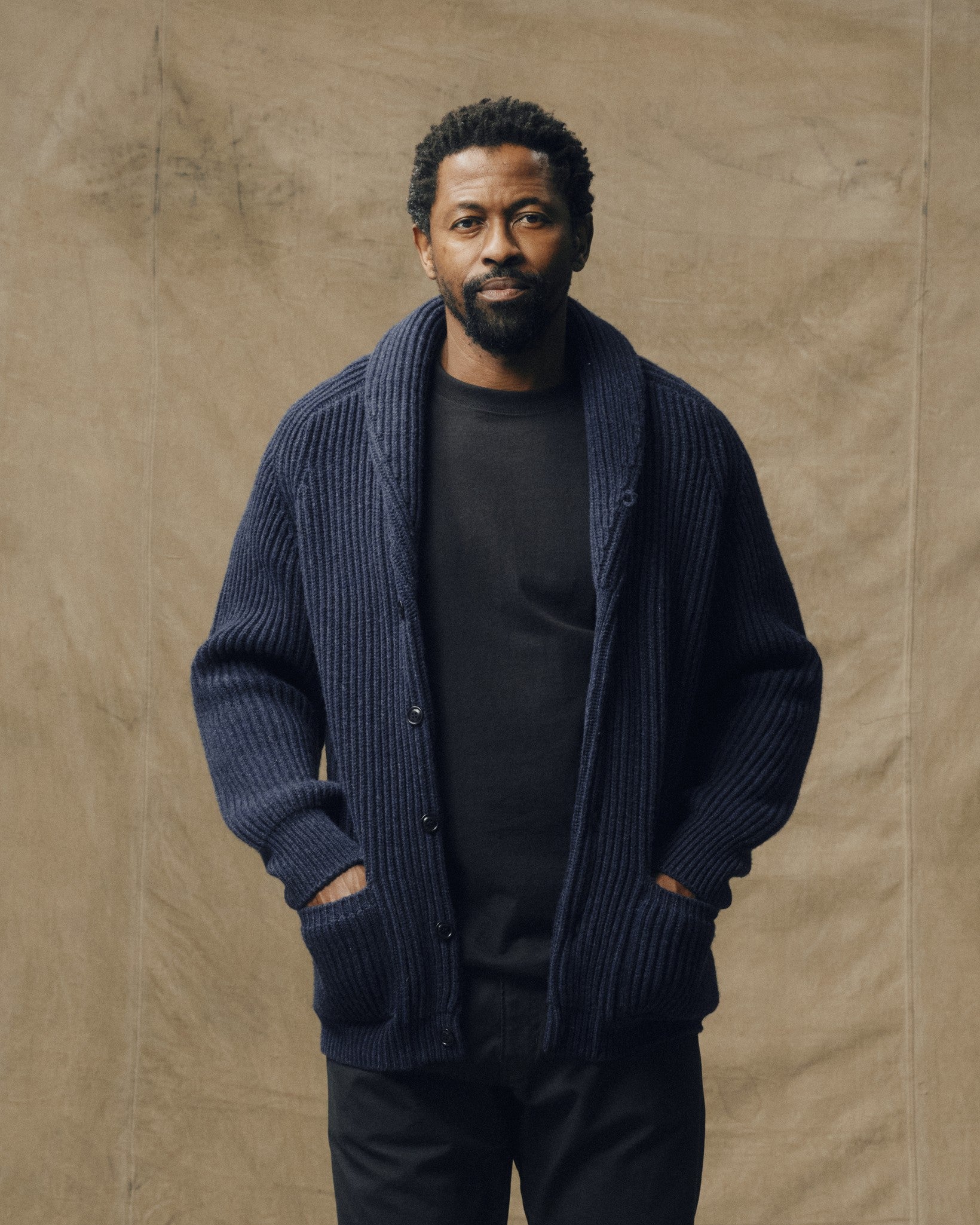 Bristol Cardigan Sweater - Navy | Filson