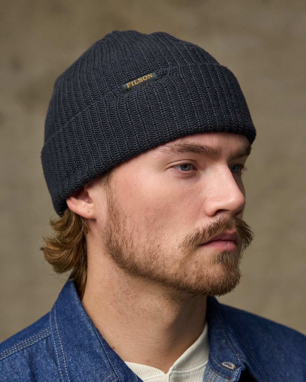 Cotton Watch Cap - Navy