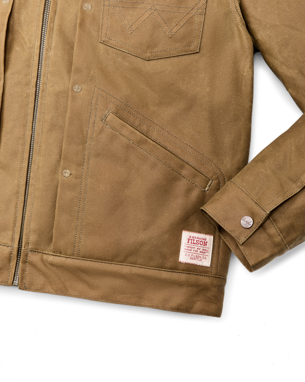 Wrangler X Filson Adventure Jacket - Dark Tan