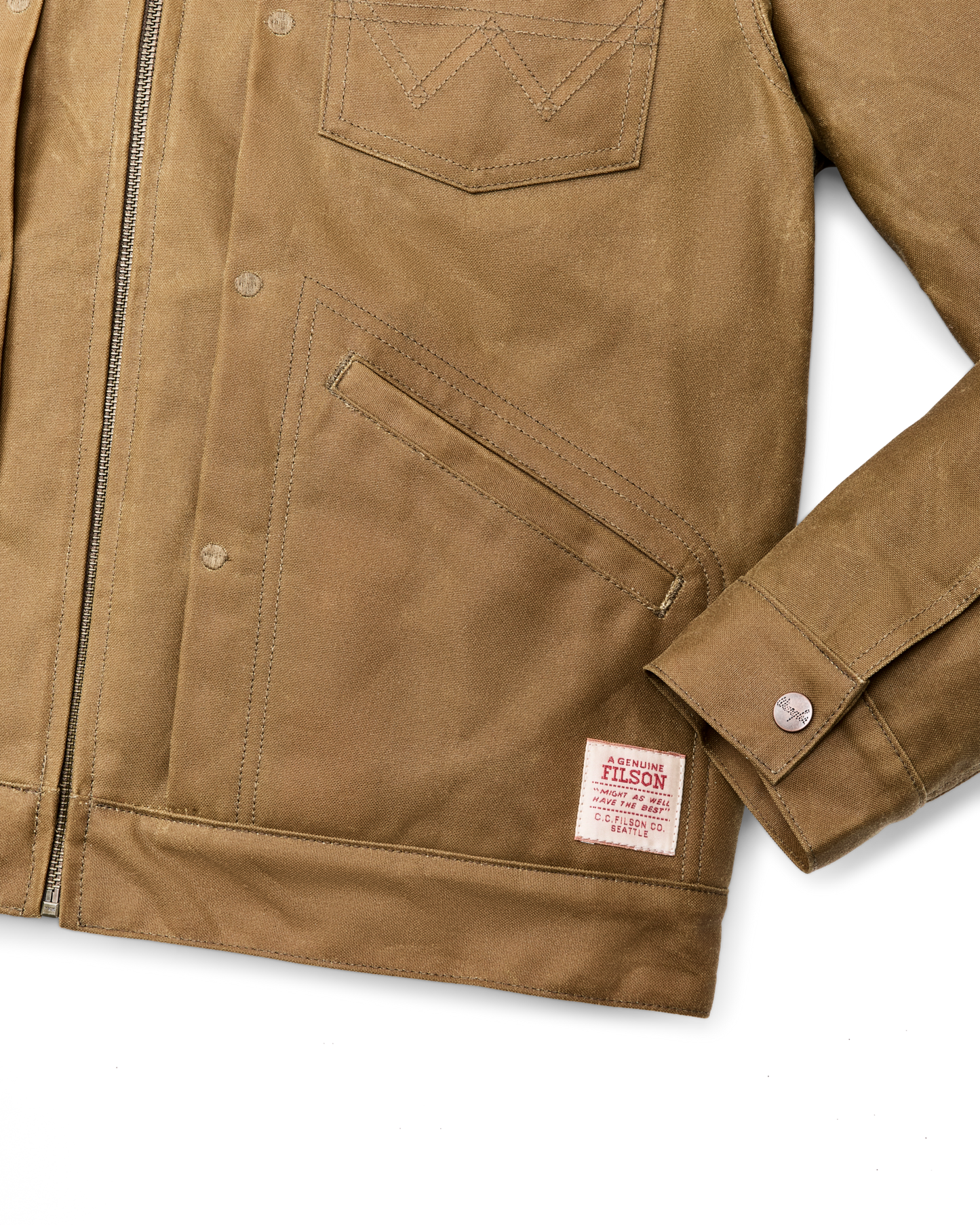Wrangler X Filson Adventure Jacket - Dark Tan