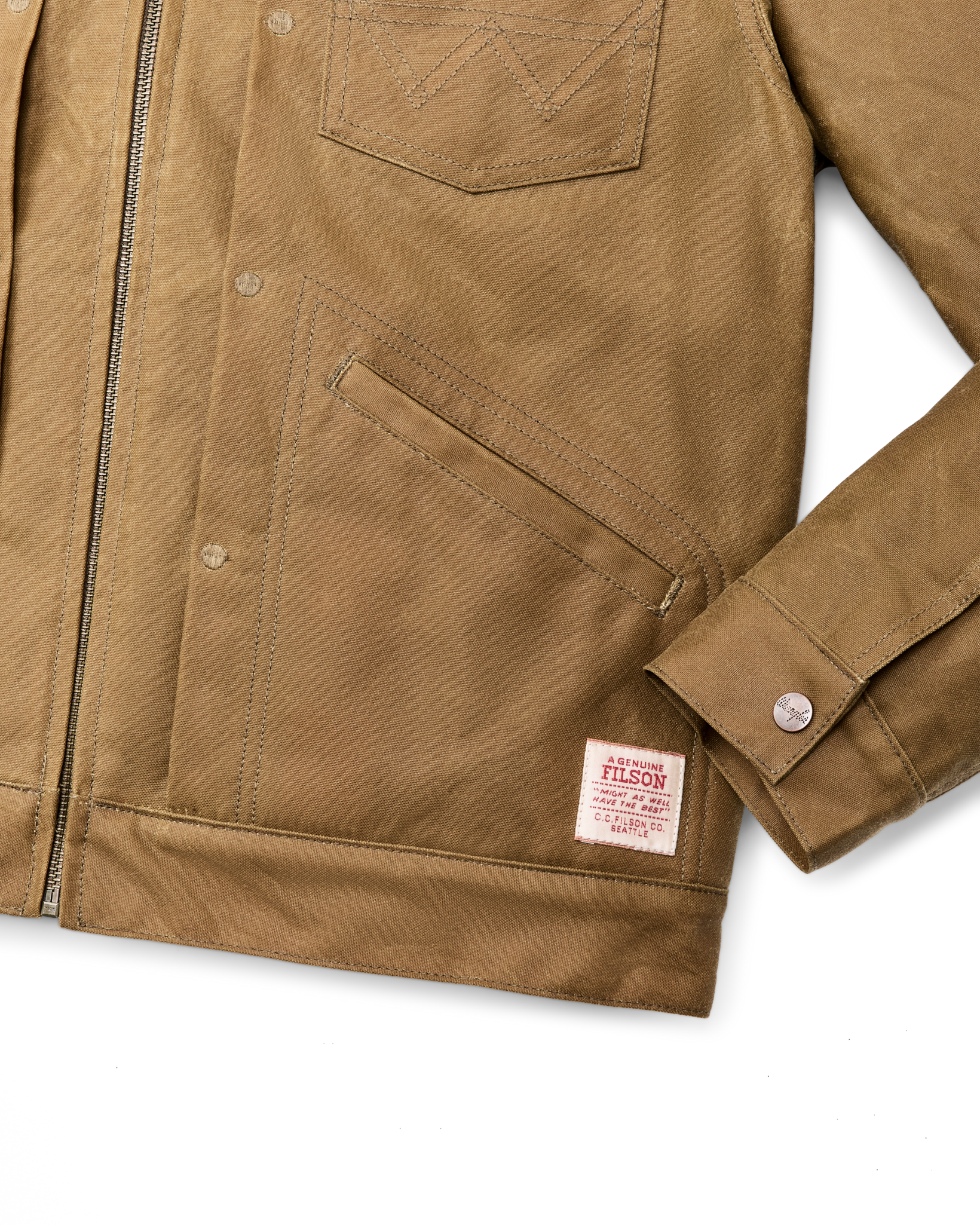 Wrangler X Filson Adventure Jacket - Dark Tan