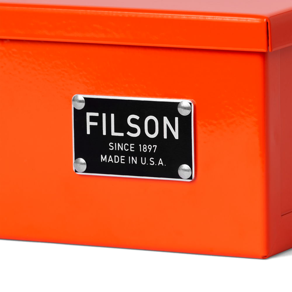 Alternate view of the Filson Lock Box With Key - Flame