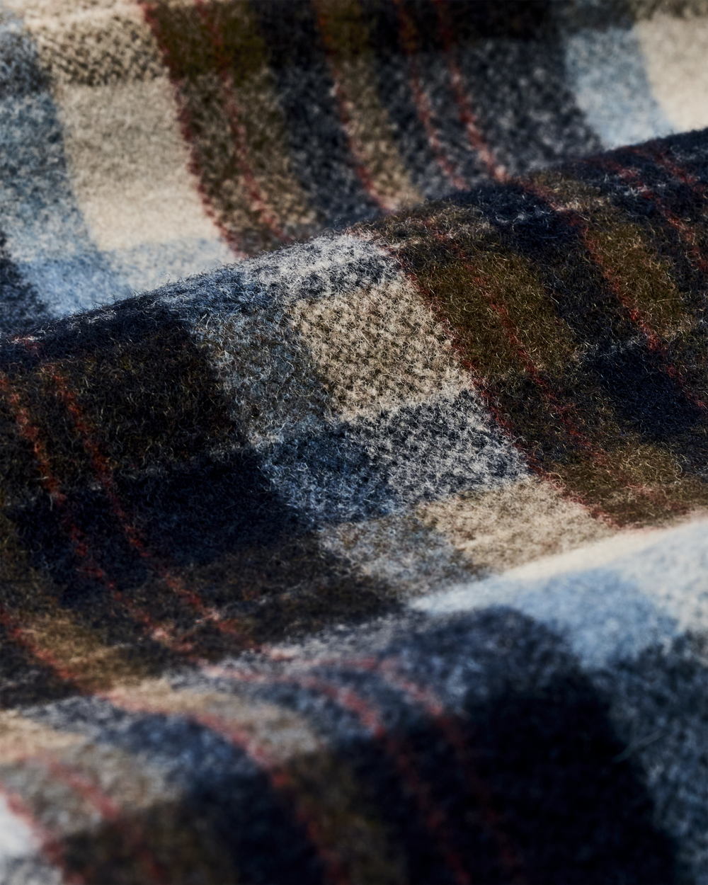 Wool Jac-shirt - Brown / Light Blue Multi Plaid | Filson