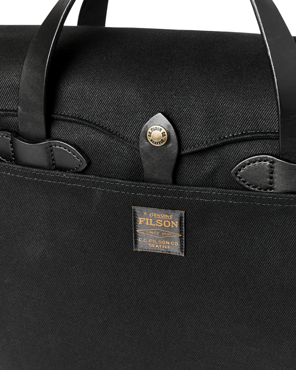 Rugged Twill Original Briefcase - Black | Filson