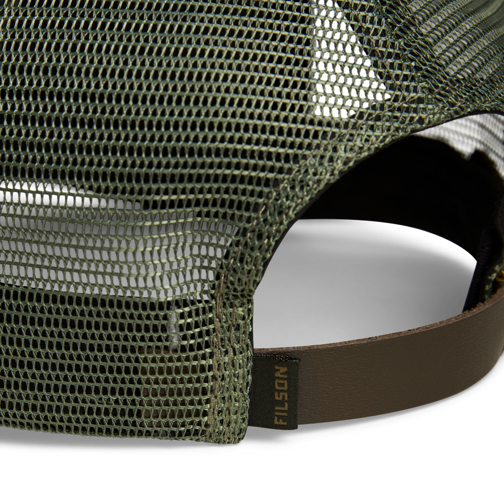 Alternate view of the Filson Mesh Logger Cap - Camo / Scenic