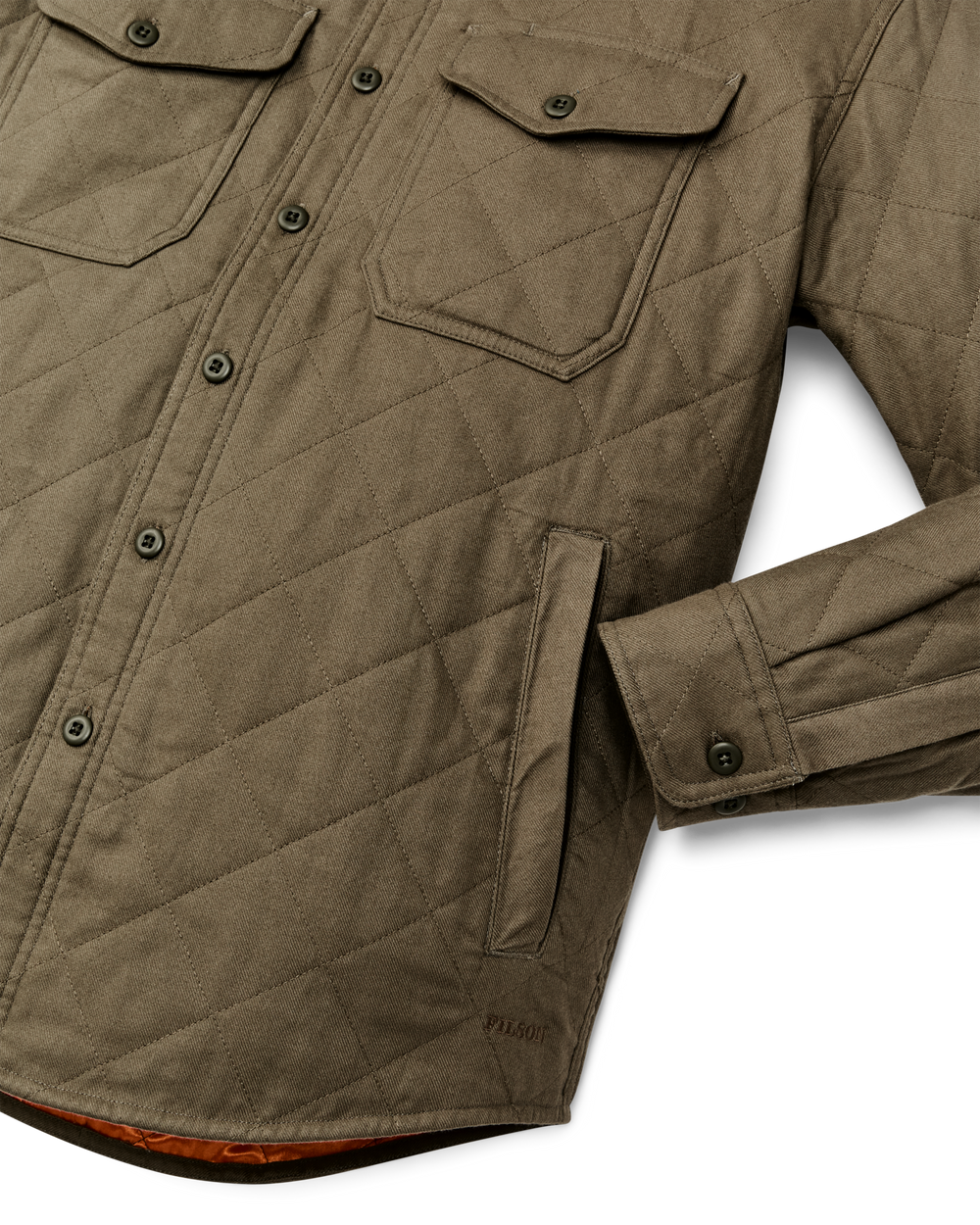 Insulated Flannel Jac-Shirt - Field Olive