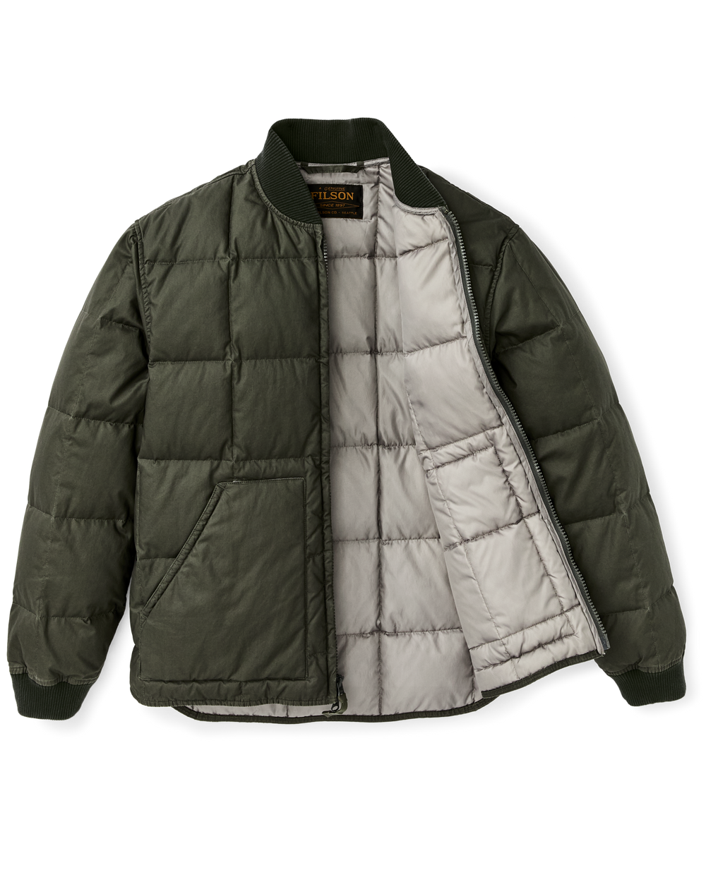 Heritage Cotton Down Jacket - Beluga