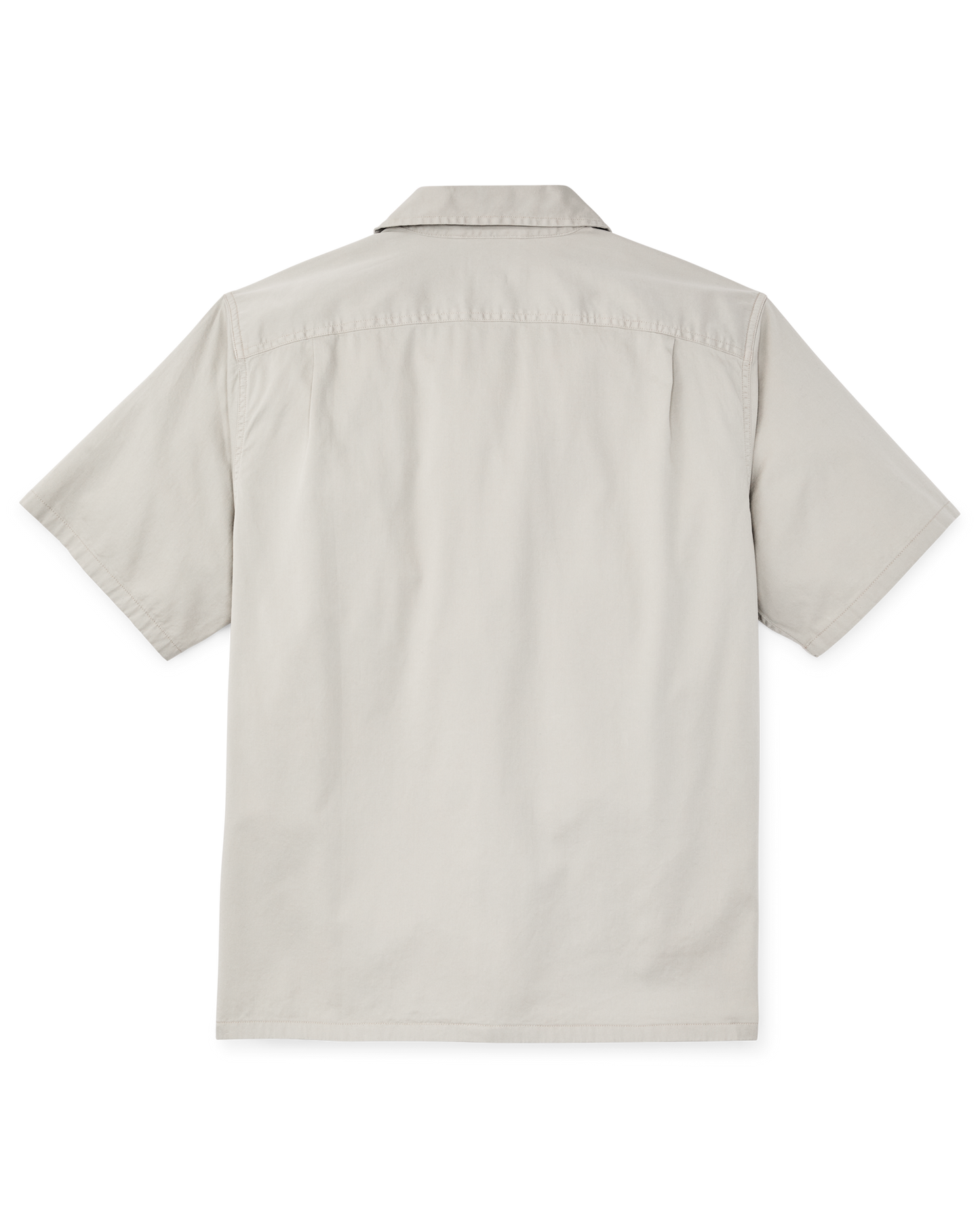 Short Sleeve 4.5-oz. Twill Shirt - Gray Sky