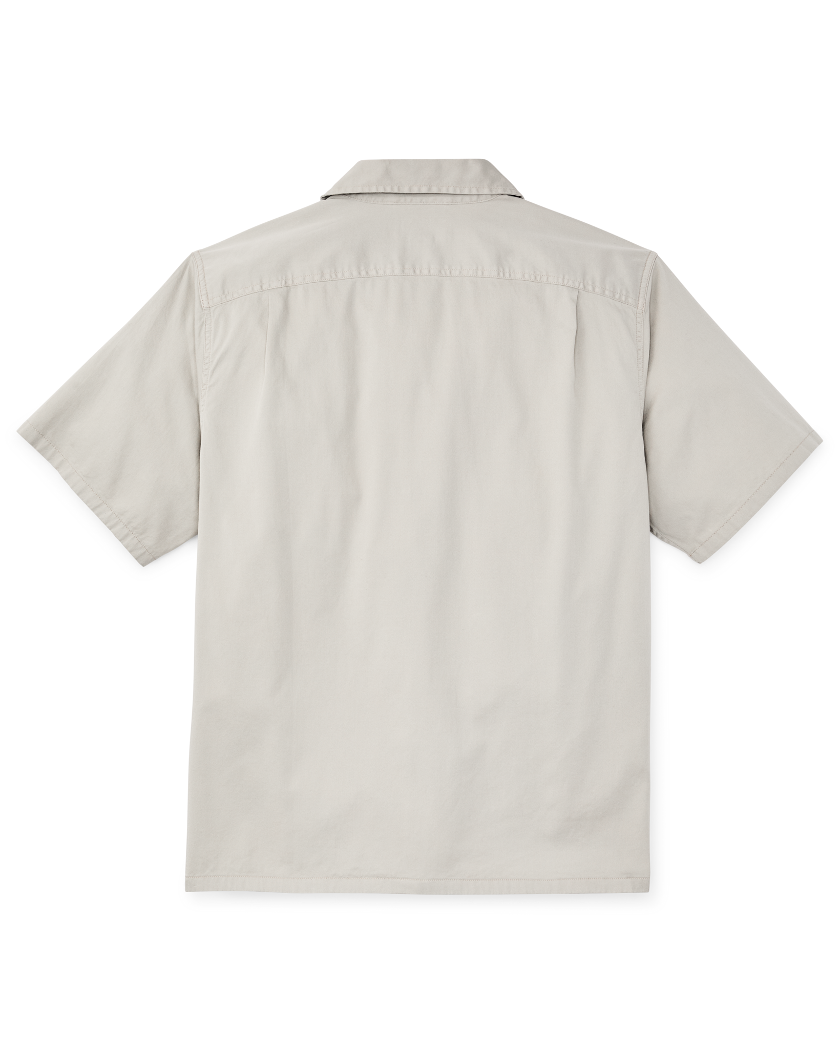 Short Sleeve 4.5-oz. Twill Shirt - Gray Sky