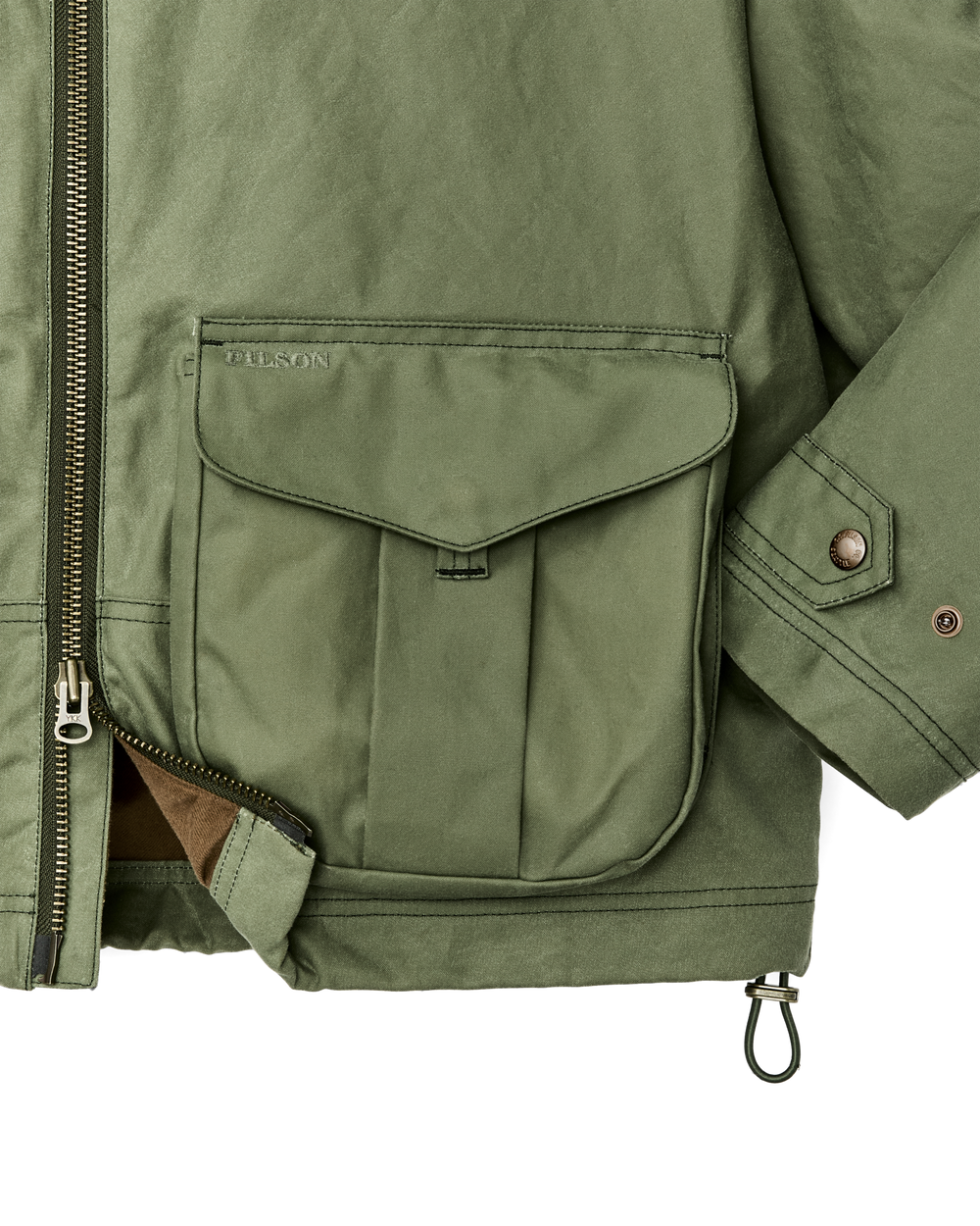Women's Shelter Cloth Short Work Jacket - Sage Olive