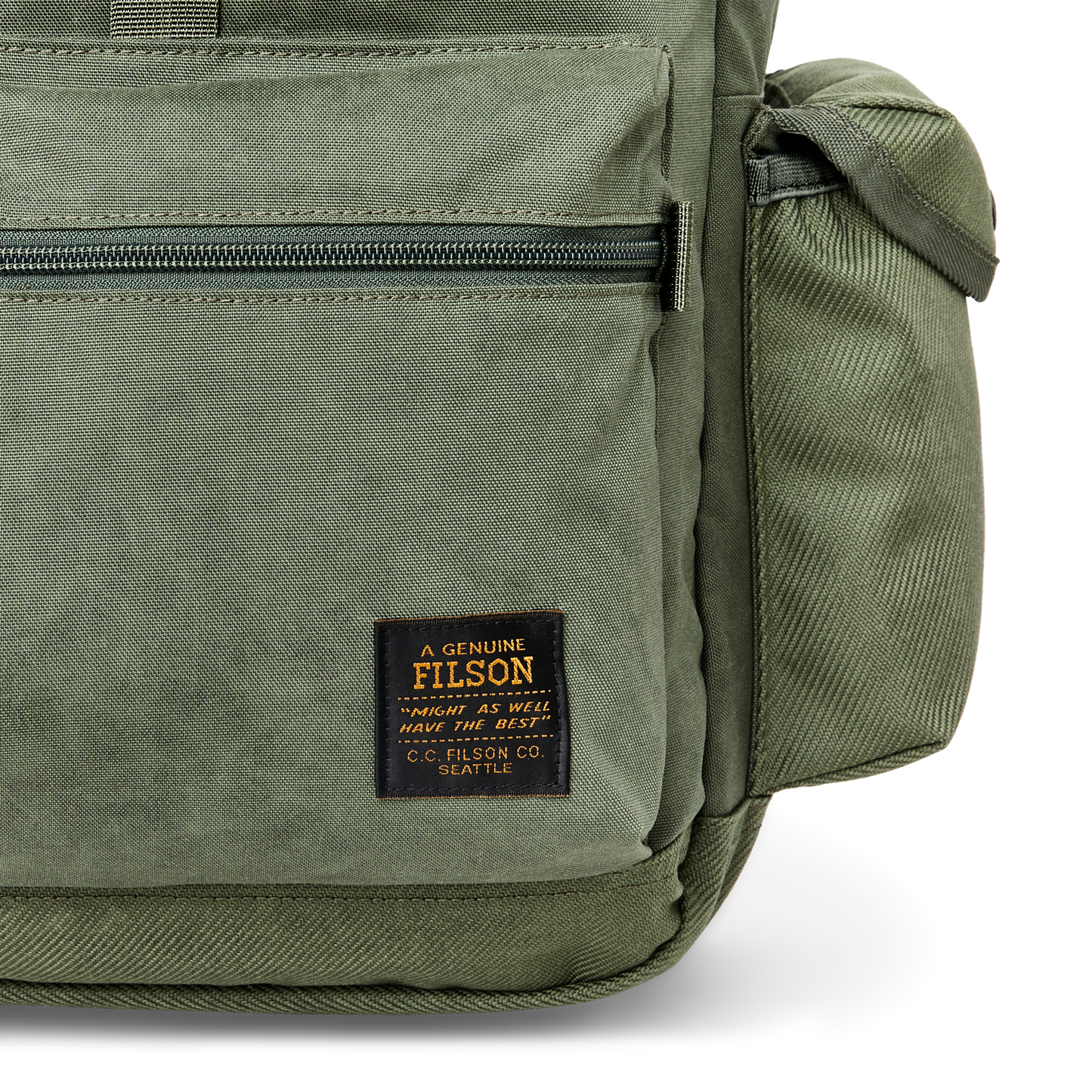 Alternate view of the Filson Surveyor 36l Backpack - Service Green