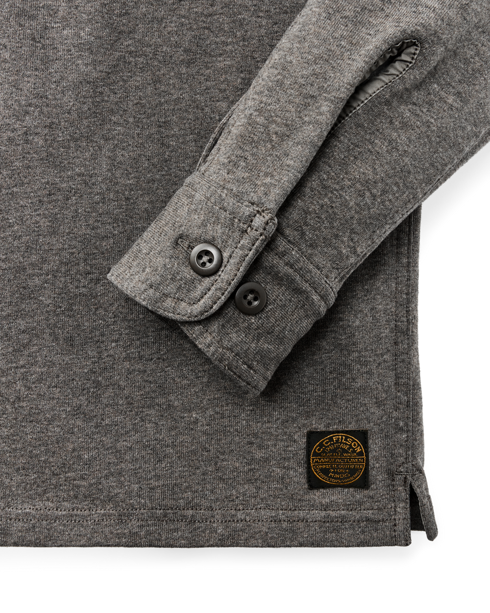 Field Knit Pullover Shirt - Smoke Heather
