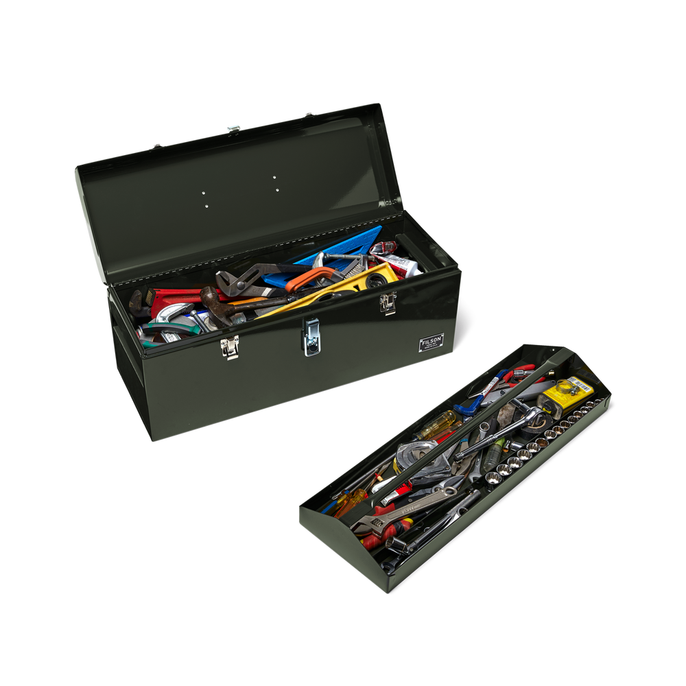 Alternate image of a Filson Standard Toolbox With Removable Tray