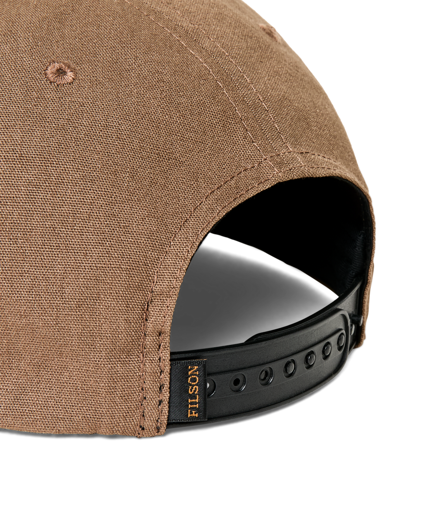 Alternate view of the Filson Trucker Cap - Light Brown / Filson