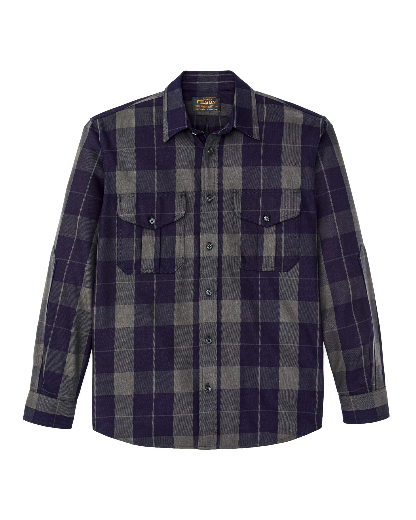 Vintage Wash Alaskan Guide Shirt - Indigo / Faded Black