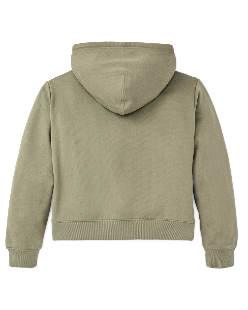 Women's French Terry Half-Zip Hoodie - Olive Branch