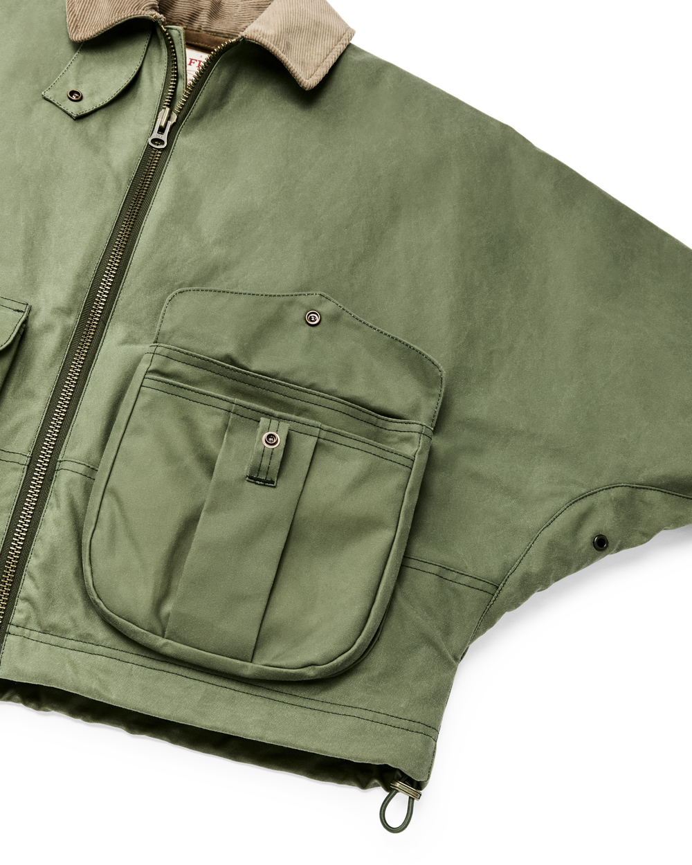 Women's Shelter Cloth Short Work Jacket - Sage Olive