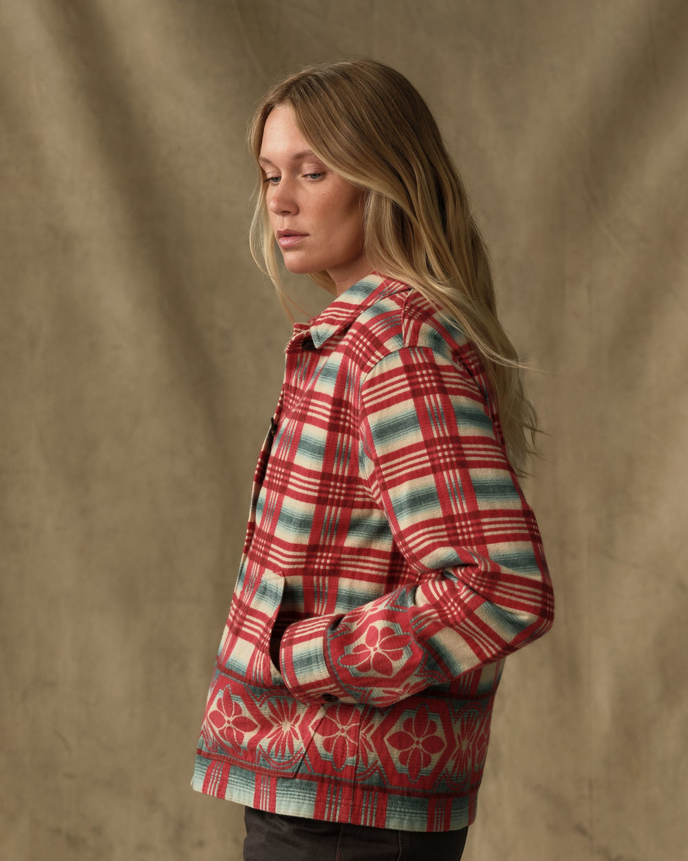 Women's Colchuck Short Jacket - Rust Multicolor