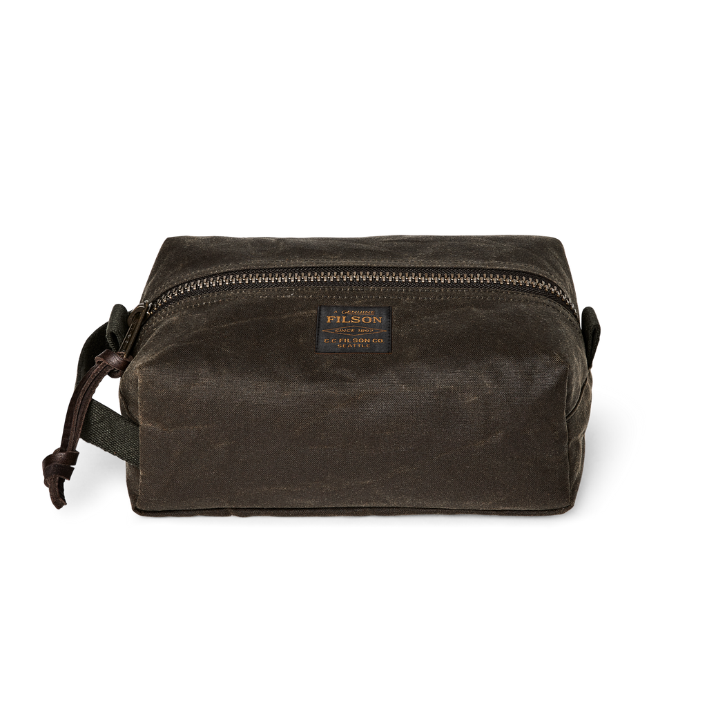 Tin Cloth Dopp Kit - Otter Green | Filson