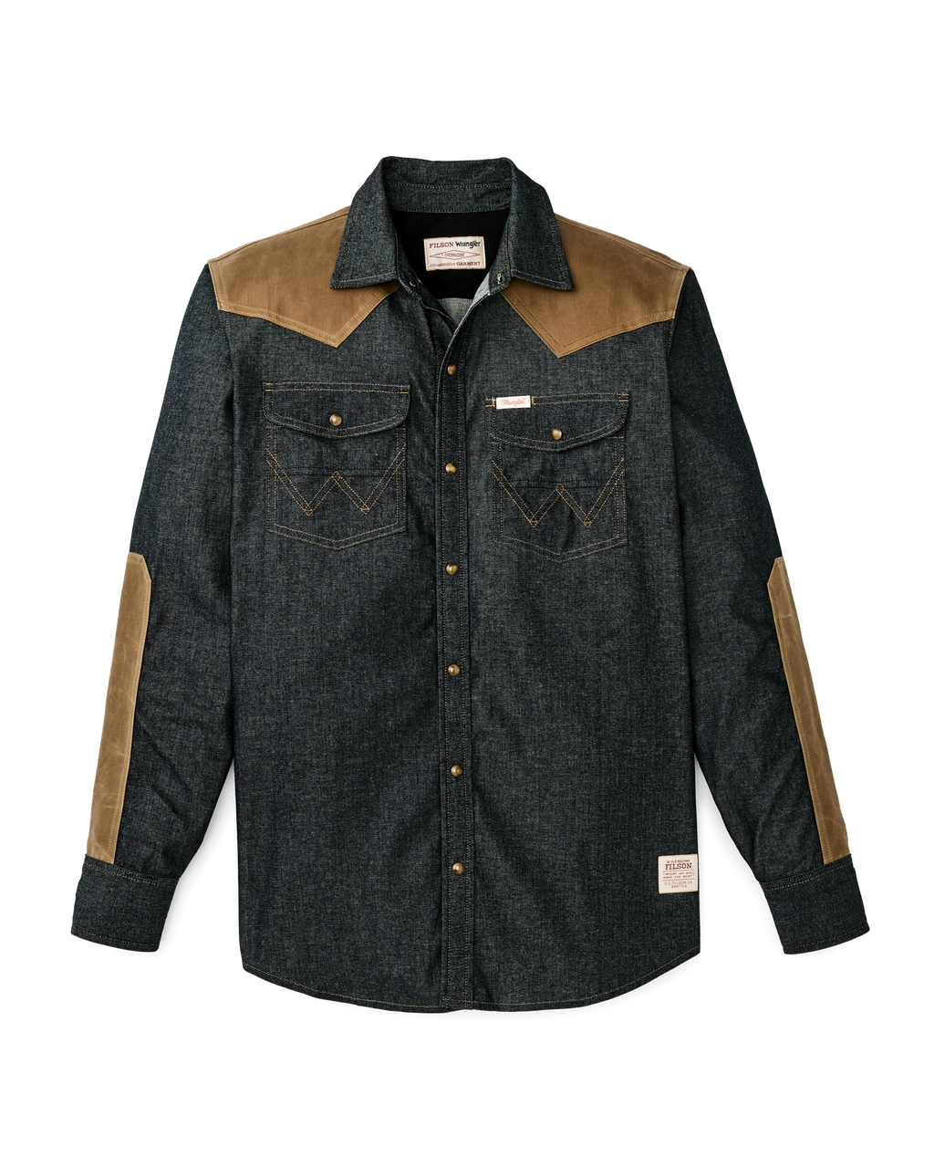 Wrangler X Filson Wild Adventure Shirt - Indigo | Filson
