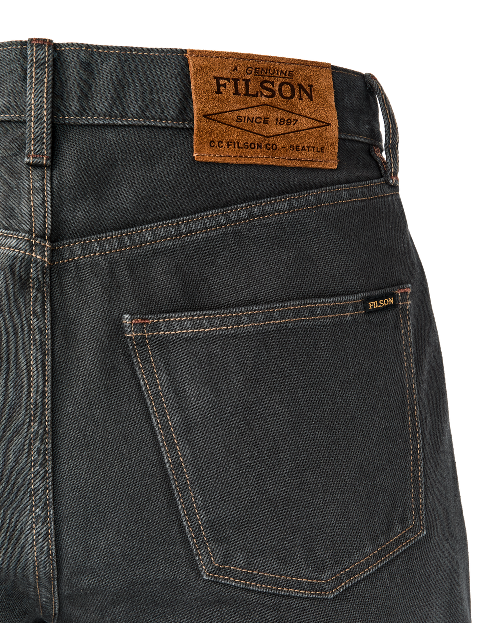 Women's 14-oz. Straight-Leg Jeans - Black