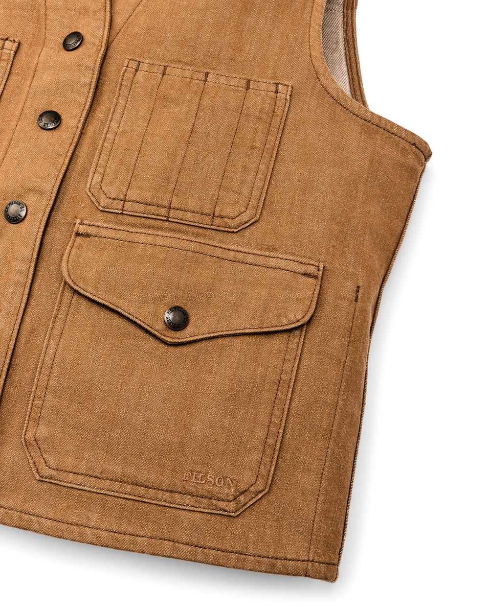 Women's Archive Cruiser Vest - Harvest Tan | Filson