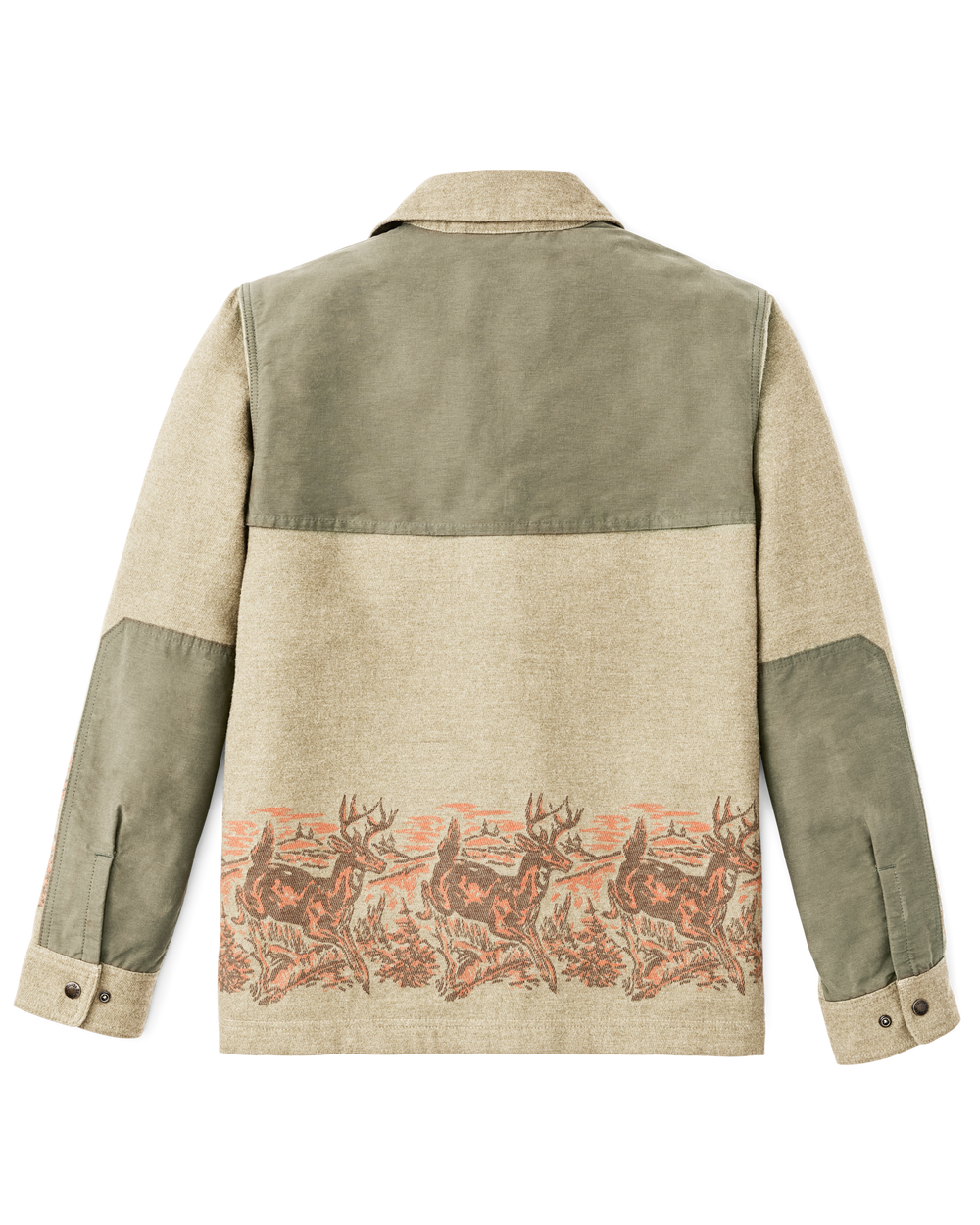 Alternate view of the Filson Colchuck Forester Jac-shirt - Sage Heather