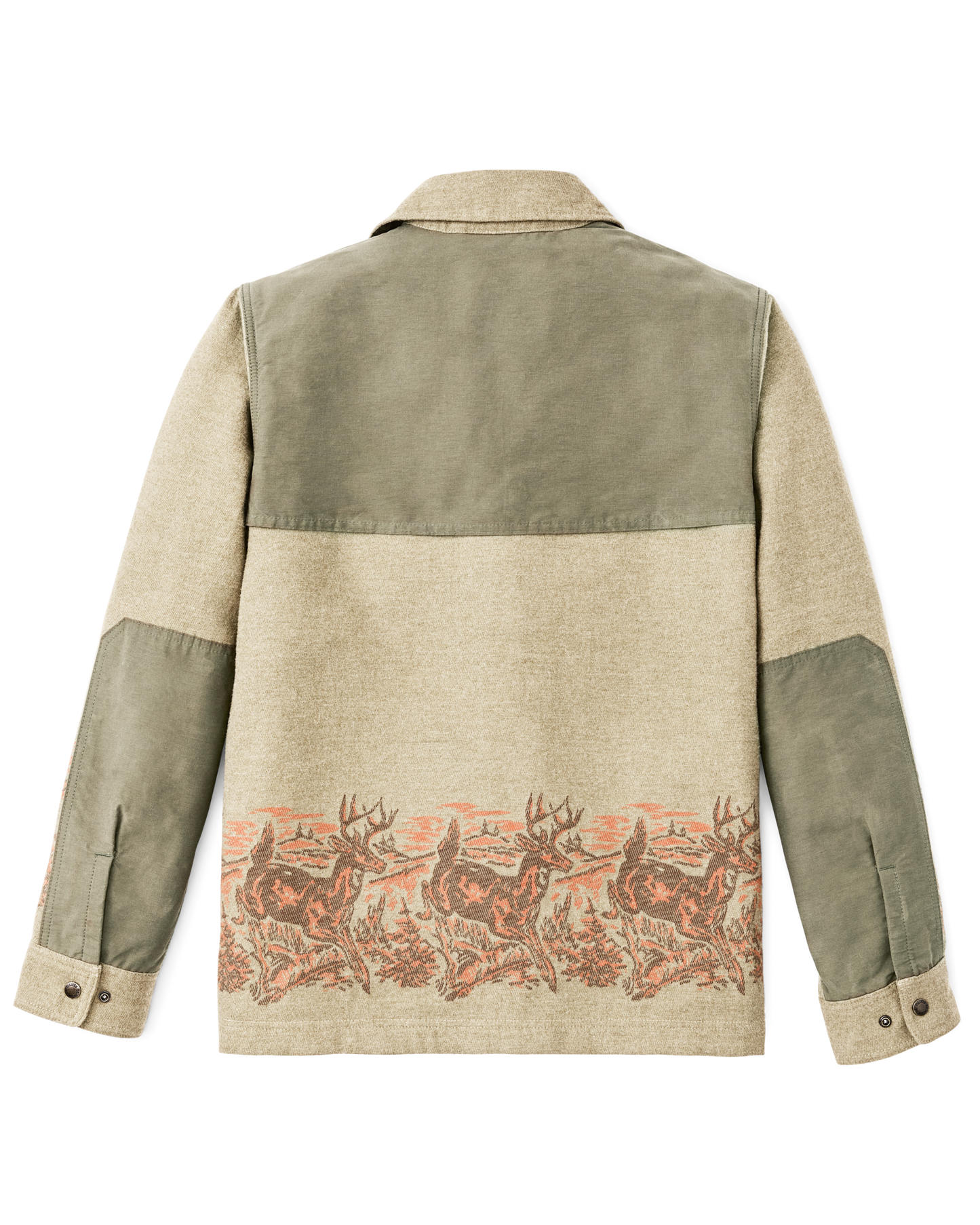 Alternate view of the Filson Colchuck Forester Jac-shirt - Sage Heather