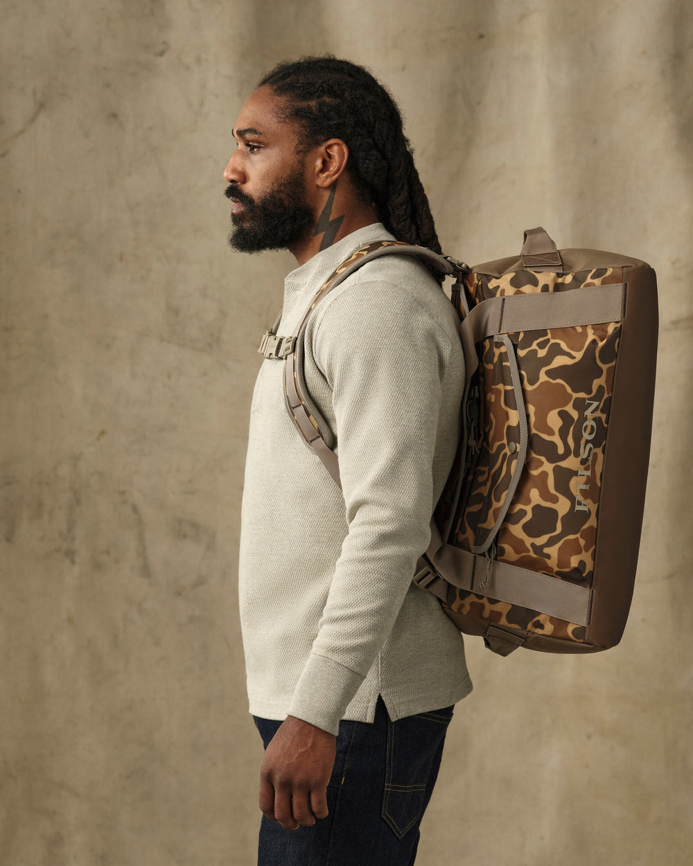 All-Weather 40L Duffle - Buckskin Camo