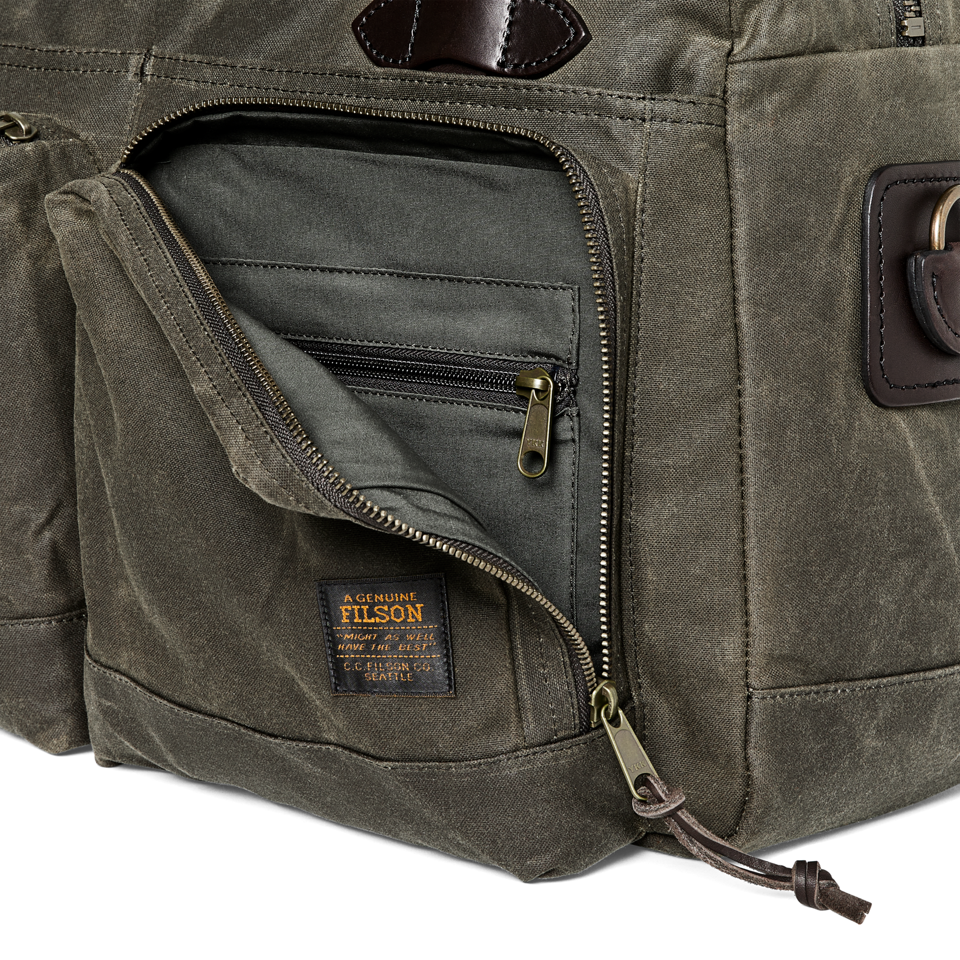 48 Hour Tin Cloth Duffle Bag - Otter Green | Filson 48 Hour Tin Cloth Duffle Bag - Otter Green | Filson