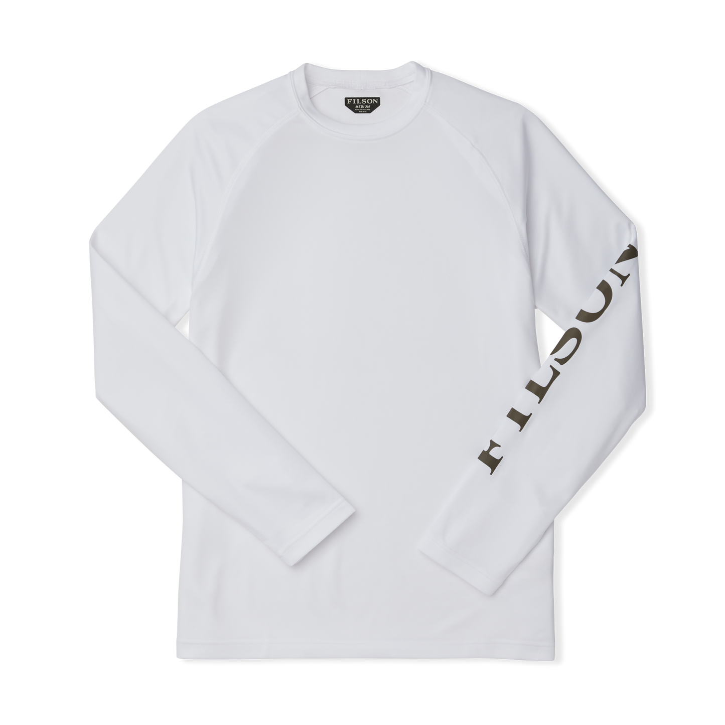 Long Sleeve Barrier T-shirt - White